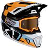 Leatt Casco Moto Cross Leatt KIT MOTO 7.5 V25 ORANGE Arancio