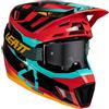 Leatt Casco Moto Cross Leatt KIT MOTO 7.5 V25 RED Rosso