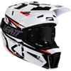 Leatt Casco Moto Cross Leatt KIT MOTO 3.5 V25 WHITE Bianco