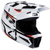 Leatt Casco Moto Cross Bambino Leatt KIT MOTO 3.5 JR V25 Bianco Bi