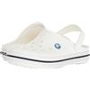 Crocs Crocband, Zoccoli Unisex - Adulto, White/Blue Jean, 38/39 EU