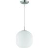 RL LIVE YOUR LIGHT Reality R30153007 Moon Sospensione, 60 W, Bianco, Diametro 30 cm