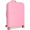 Pepe Jeans Highlight Valigia media rosa 48 x 70 x 28 cm Rigido 3,22 kg Chiusura TSA integrata ABS 3,22 kg 79LExtensible by Joumma Bags, Rosa, Taglia unica, Valigia media