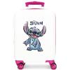 Disney Joumma Disney Adorable Stitch Valigia da cabina bianca 33 x 50 x 20 cm Rigido 2 kg Chiusura a combinazione laterale ABS 2 kg 33 L Bagaglio a mano, bianco, Taglia unica, Valigia cabina