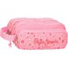 Pepe Jeans Alenka Rosa Astuccio con organizer 22 x 10 x 11 cm Poliestere 2,2 L by Joumma Bags, Rosa, Taglia unica, Astuccio con organizer per uso in viaggio/durante il trasporto