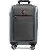 Travelpro Platinum Elite Hardside Expandable Carry on Luggage, 8 Wheel Spinner, TSA Lock, Hard Shell Polycarbonate Suitcase, Vintage Grey, Carry on Laptop Pocket 21-Inch