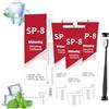 Generico Dentifricio probiotico, dentifricio sbiancante Probiotici, dentifricio bianco brillante Probiotici, dentifricio sbiancante Sp 8, alito fresco, dentifricio per la pulizia profonda (3 pezzi)