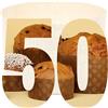 FAH FAMILY AT HOME Stampo Panettone Alto 500gr, 50pz - Pirottini Panettone Professionale di Carta Naturale di Pura Cellulosa, Forme di Cottura per Panettoni, Resistente al Calore 200°C, Stampo Panettone 500gr