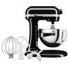 KitchenAid HEAVY DUTY - PLANETARIA CON CIOTOLA SOLLEVABILE DA 5,2 L - NERO ONICE 5KSM55SXXEOB