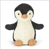 Jellycat Peanut Penguin Medium - Pinguino Peluche da Tavolo, Collezione Pinguino, 10 cm x 10 cm x 23 cm