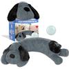 Werpower WEOK Heartbeat Puppy for Dogs - Cuscino confortevole per cani, comodo giocattolo per cani, sollievo dall'ansia del cane, aiuto calmante per il battito cardiaco, giocattolo per il battito cardiaco per