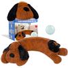 Werpower WEOK Heartbeat Puppy for Dogs - Cuscino confortevole per cani, comodo giocattolo per cani, sollievo dall'ansia del cane, aiuto calmante per il battito cardiaco, giocattolo per il battito cardiaco per