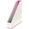 LEITZ WOW - Portariviste Dual Color - Bianco / Fucsia metall. - 53621023