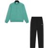 Champion Legacy-Full Zip Sweatsuit with Logo Tuta, Verde (GS130), XL Uomo