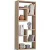WOHNLING mensola a Muro Rosalie Sonoma 36x90x13,5 cm mensola Moderna di Design in Legno | Wallboard Free-Floating | Mensola in Legno per Il Muro | Libreria Stretta | Altoparlante Decorativo Hover