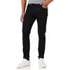 Calvin Klein Uomo Jeans Slim Tapered Fit, Nero (Denim Black), 30W/30L