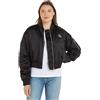 Calvin Klein Jeans Satin Bomber J20J222591 Giacche Imbottite, Nero (CK Black), L Donna