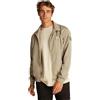 Calvin Klein Uomo Giacca a Vento Unpadded Harrington con Colletto alla Coreana, Beige (Stone Gray), M