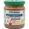 Probios Crema nocciole italiane biologiche - Senza glutine e crema nocciole 100 pura senza zucchero - Perfetta per dolci, colazione e dessert - Confezione da 6 x 200 g