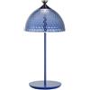 KARTELL Pumo Lamp Lampada da Tavolo Blu 43x20cm PMMA