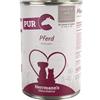 Herrmanns Herrmann's Creative Mix Carne pura / Carne pura Bio 6 x 400 g umido per cani e gatti - Cavallo