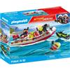 Playmobil Gommone dei Pompieri e Acquascooter
