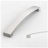 Amerdeco 10 pezzi Maniglie per Mobili Nichel Satinato da Cucina Distanza fori 160mm Maniglie cucina armadietti in maniglie cucina per maniglie cassetti UK0021
