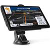 GT HITGX Navigatore satellitare per camion con mappe del Regno Unito Europa 2024, 7 pollici, navigatore satellitare per auto, camion, camion, camion, camion, roulotte, avviso autovelox POI, corsia di