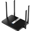 Cudy AX1800 WiFi 6 Mesh Router - Router 802.11ax, 1800Mbps Dual Band, 4 Gigabit LAN Porte, OFDMA, Beamforming, MU-MIMO, WPA3, VPN, X6