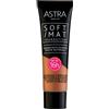 ASTRA Make-UP Soft Mat Foundation - Fondotinta Effetto Opaco Naturale Tonalità 08 30 ml Make up