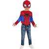 RUBIE'S Top classico Spidey + Maschera - Taglia unica 3-4 anni