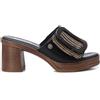 REFRESH 172522, Sandali Donna, Nero, 39 EU