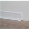 Profilpas Battiscopa in PVC co-estruso altezza 8cm lunghezza 2,50mt Pvc Line Profilpas - Finitura: BIANCO RAL 9010