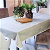 Manifattura Tessile Tovaglia Antimacchia Cotone Resinato Liquidproof - Unito Beige, Rettangolare x8 220