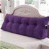 OBTUSS Grande testiera cuscino per letto per testiera da lettura cuscino da comodino divano cuscino lungo 80x50x20cm cuscino triangolare schienale posizionamento cuneo cuscino supporto schienale cuscino