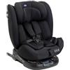 ARTSANA Chicco Unico Evo I-Size Seggiolino Auto 0-36 Kg Isofix 360° Reclinabile Nero