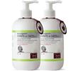 ARTSANA Fiocchi di Riso Bipack Detergente Corpo e Capelli Talco Delicato Bimbi 2x400ml