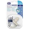 ARTSANA Chicco PhysioForma Gommotto Luxe Ciuccio in Silicone 2-6 Mesi Morbido e Delicato Neutro