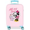 Disney Joumma Mickey & Minnie Valigia da cabina multicolore 33 x 50 x 20 cm Rigido 2 kg Chiusura a combinazione laterale ABS 2 kg 33 L Bagaglio a mano, multicolore, Taglia unica, Valigia cabina