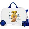 Disney Joumma Disney The Lion King Valigia per bambini Bianco 45 x 31 x 20 cm Rigido 1,8 kg Chiusura a combinazione laterale ABS 1,8 kg 27,9 L Bagaglio a mano, bianco, Taglia unica, Valigia per bambini