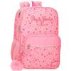Pepe Jeans Alenka Rosa Zaino doppio scomparto adattabile a carrello rosa 30 x 40 x 12 cm Poliestere 15,6 L by Joumma Bags, Rosa, Taglia unica, Zaino doppio scomparto adattabile a carrello