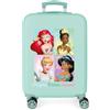 Disney Joumma Princess Valigia da cabina blu 38 x 55 x 20 cm Rigido 2 kg Chiusura a combinazione laterale ABS 2 kg 35 L Bagaglio a mano, blu, Taglia unica, Valigia cabina
