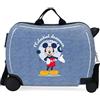 Disney Joumma Mickey & Minnie Valigia per bambini blu 50 x 38 x 20 cm Rigido 1,8 kg Chiusura a combinazione laterale ABS 1,8 kg 38 L Bagaglio a mano, blu, Taglia unica, Valigia per bambini