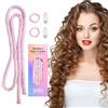 Lanzhire Fascia per capelli senza calore, per capelli lunghi e corti, senza calore, per capelli lunghi e corti, senza calore per dormire, per tutta la notte, bigodini per capelli senza calore,