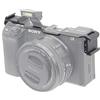 Easy Hood - Adattatore Doppio per Slitta Fredda, Prolunga Microfono Easy Hood per Fotocamera Sony Alpha A6400 Ilce-6400, Accessorio per Riprese Video Vlogging