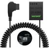 NEEWER Batteria Fittizia NP-W126S a D Tap con Cavo per Batteria V Mount, Alimentazione Stabile e Continua, Adattatore D Tap Compatibile con Fujifilm X100VI X-T200 X-S10 X-E4 X-T30 II X-Pro3, CP-W126S