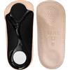 Bama Plantare a ¾ in Pelle Premium, Soletta Ortopedica Anatomicamente Sagomata, Realizzata in Vera Pelle, Inserti Antiscivolo, Unisex, Suole Igieniche di Supporto per i Piedi 1 Paio - 46 EUR
