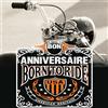 I&S / Les collections rétro IETSCPMD19410 - Biglietto di auguri per moto, born to ride USA American Heritage per motociclisti e motociclisti, stile vintage, con busta bianca, formato 15 x 15 cm, prodotto in Francia