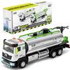vamei Lega Camion Giocattolo, Camion Della Spazzatura Giocattolo con Suono e Luce Schizzare, 1:40 Camion Trasportatore Auto Camion Giocattolo Regalo per Bambini Ragazzi Ragazze 3 4 5 6 Anni