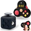 Steemjoey 2Pcs Nero Fidget Toys Giocattolo, Fidget Pad 11 funzioni